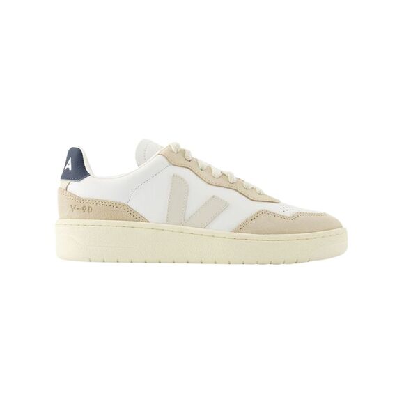 V-90 Sneakers - Veja - Leather - White Pierre
